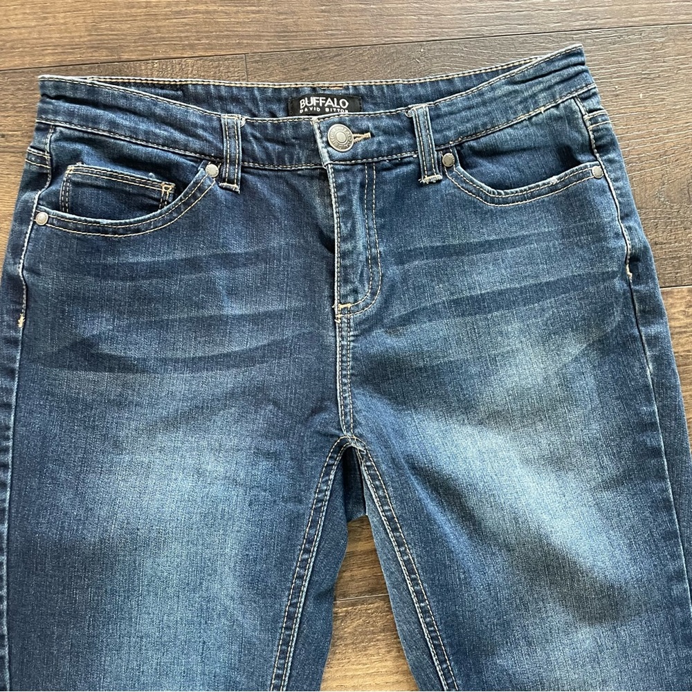 Buffalo David Bitton Skinny Stretch Jeans Mid Rise Francesca - Picture 7 of 7
